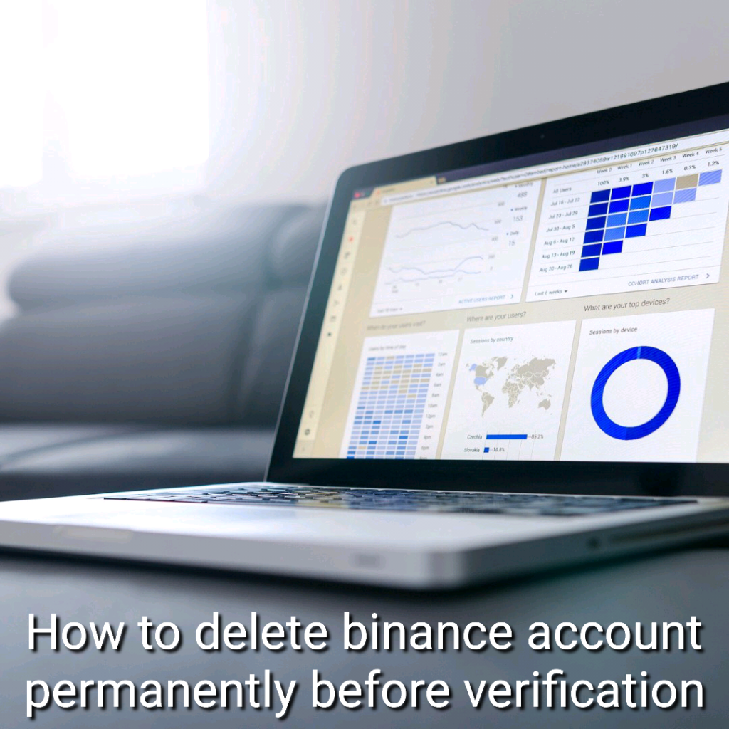 How to delete binance account permanently before verification