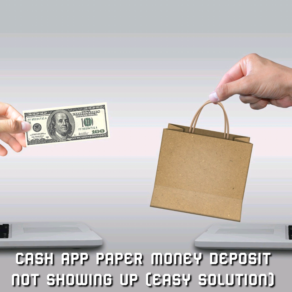 Cash app paper money deposit not showing up (easy solution)